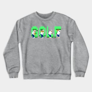 Pixel Golf Crewneck Sweatshirt